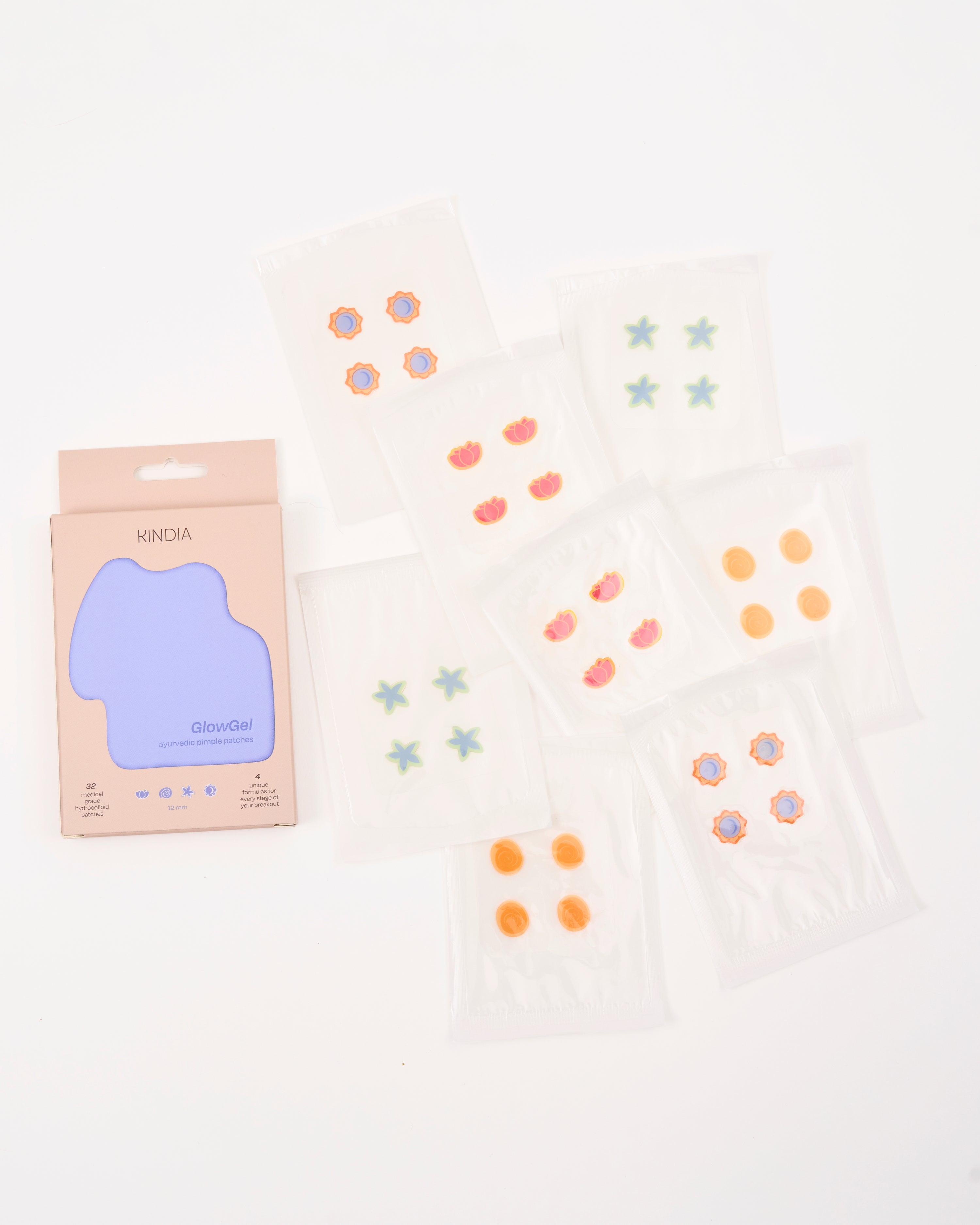 GlowGel Hydrocolloid Pimple Patches
