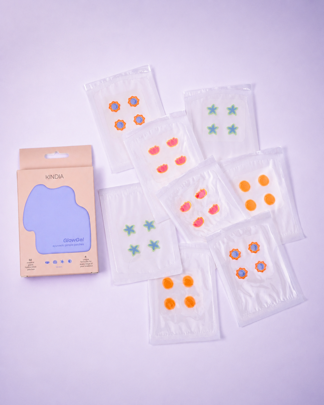 GlowGel Hydrocolloid Pimple Patches